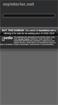 Mobile Screenshot of myinterior.net